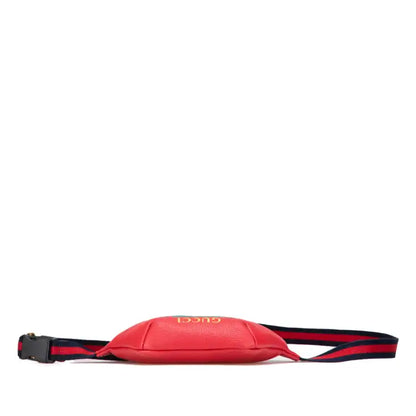 Gucci Small Leather Logo Belt Bag