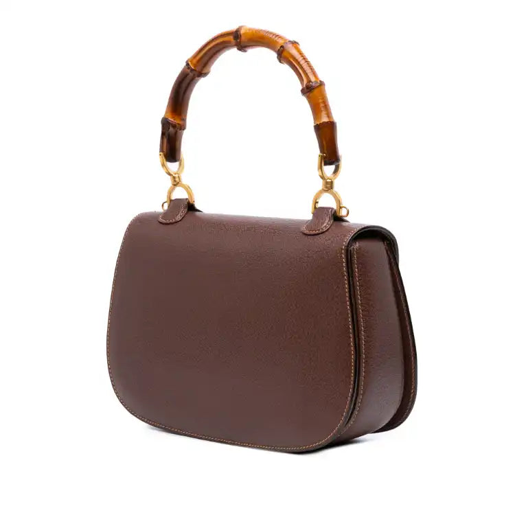 Gucci Grained Calfskin Bamboo Night