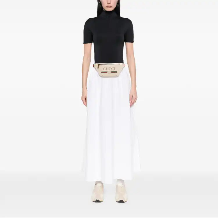 Gucci Leather Logo Belt Bag