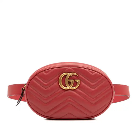 GucciSmall GG Marmont Matelasse Leather Belt Bag