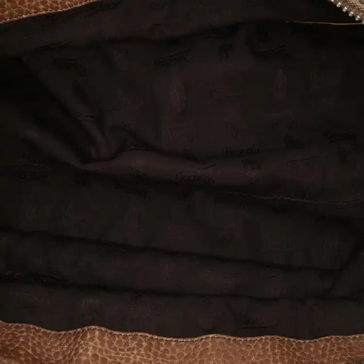 Gucci Medium GG Canvas Bamboo Bar Tote