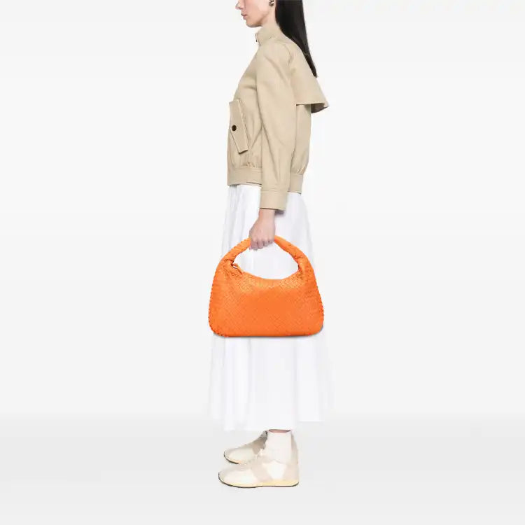 Bottega Veneta Small Nappa Intrecciato Veneta Hobo