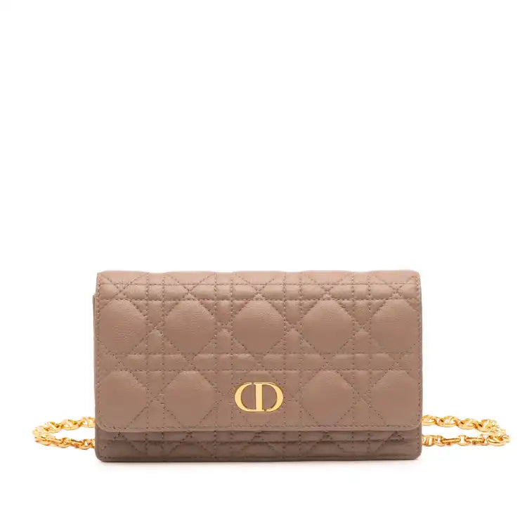 Dior Calfskin Cannage Caro Belt Bag