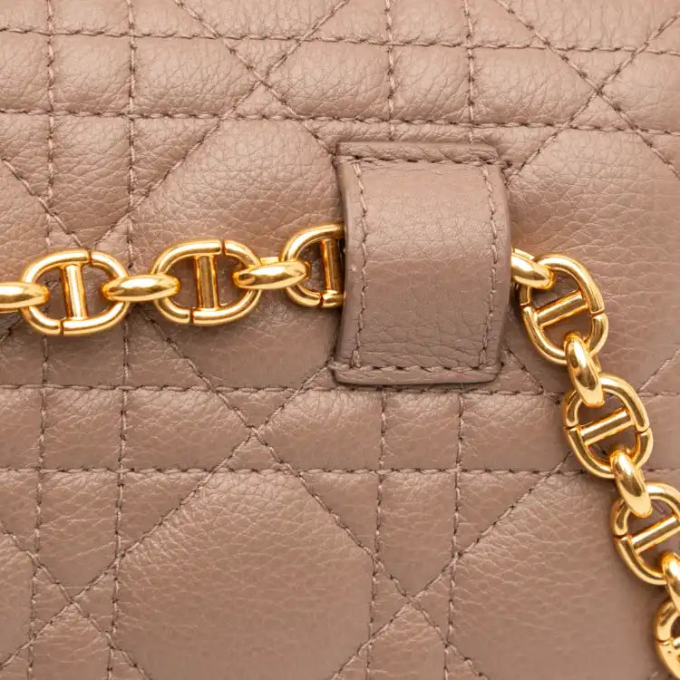 Dior Calfskin Cannage Caro Belt Bag