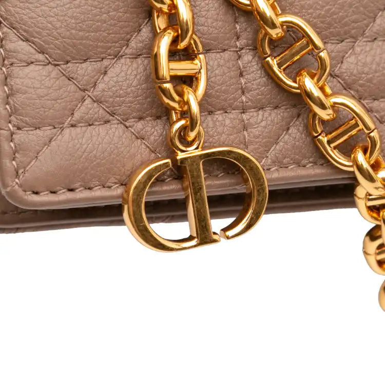Dior Calfskin Cannage Caro Belt Bag