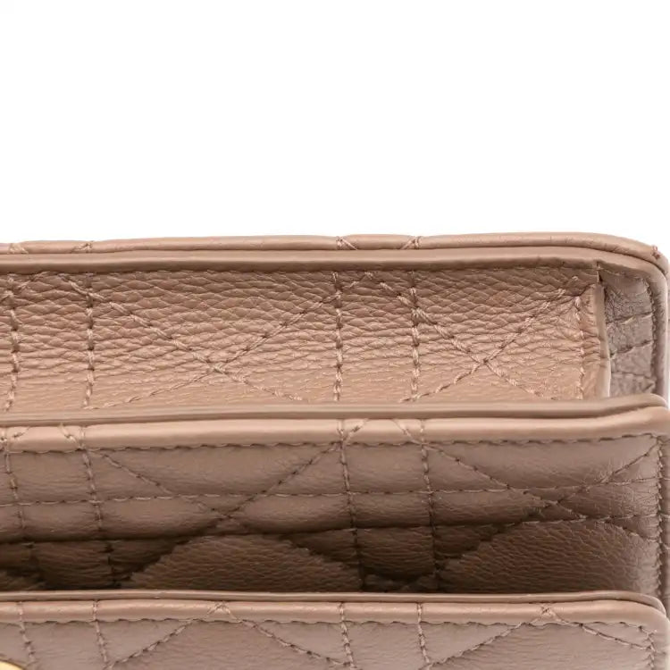 Dior Calfskin Cannage Caro Belt Bag