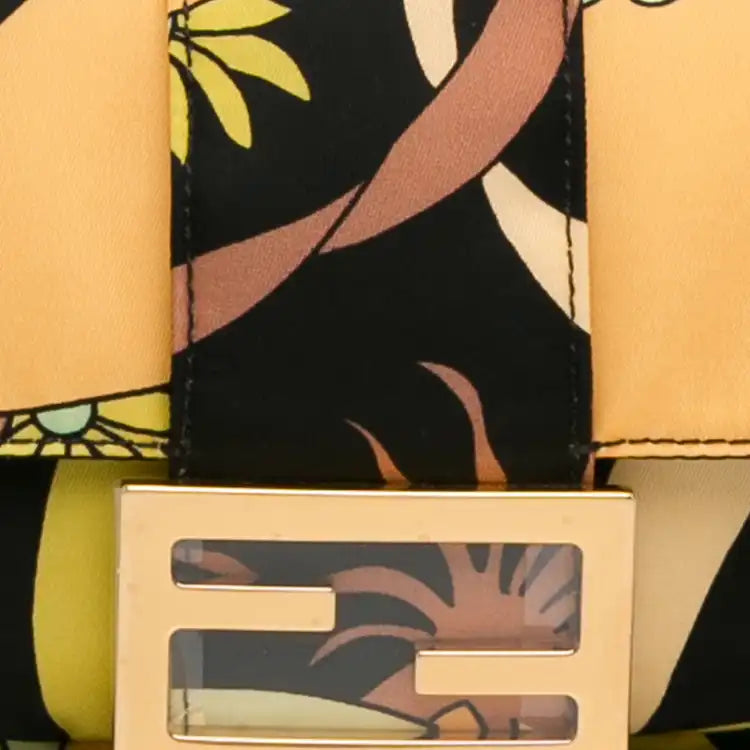 Fendi Floral Convertible Baguette
