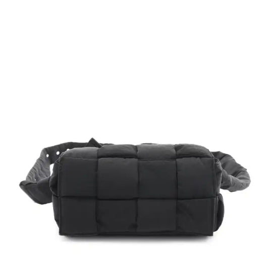 Bottega Veneta Mini Nylon Intrecciato Padded Tech Cassette Belt Bag