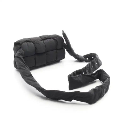 Bottega Veneta Mini Nylon Intrecciato Padded Tech Cassette Belt Bag