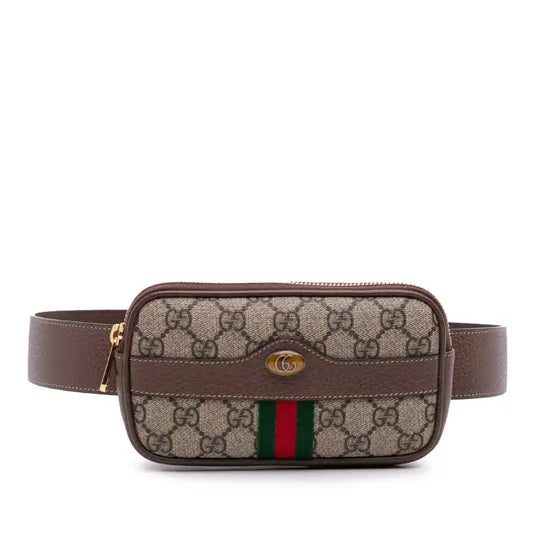 Gucci Small GG Supreme Web Ophidia Belt Bag