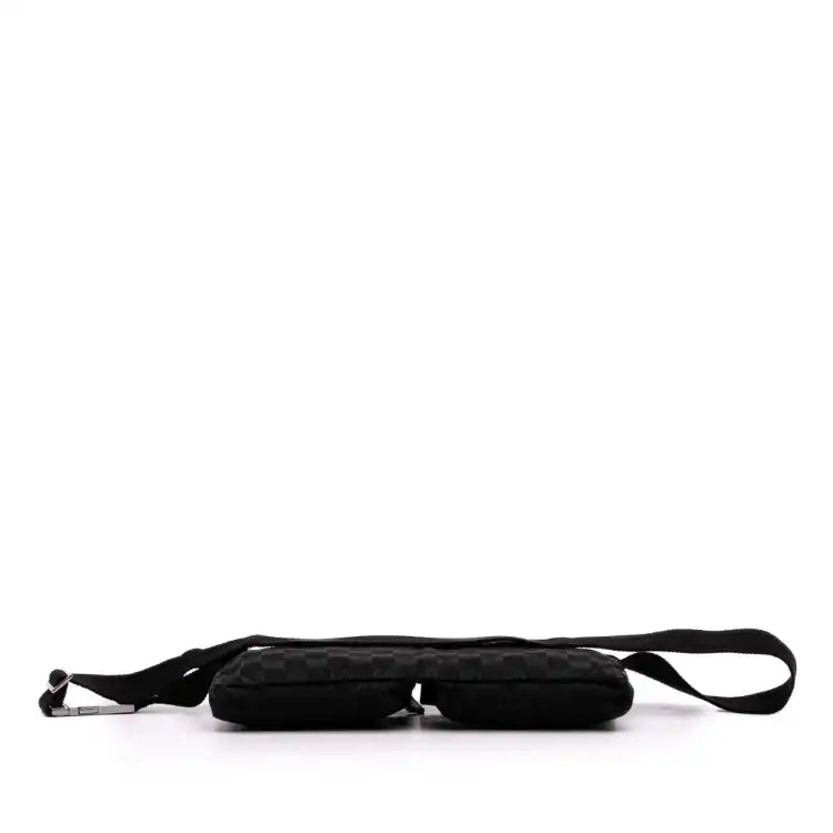 Gucci GG Canvas Double Pocket Belt Bag
