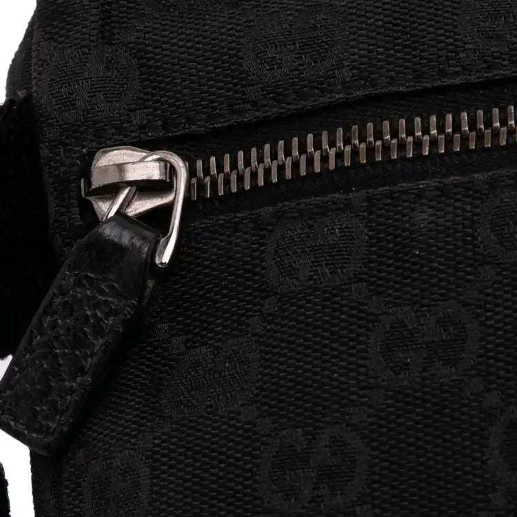 Gucci GG Canvas Double Pocket Belt Bag