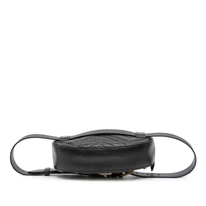 Gucci GG Marmont Matelasse Leather Animalier Belt Bag