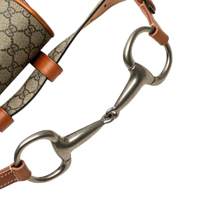 Gucci Mini GG Supreme Web Bamboo 1947 Belt Bag