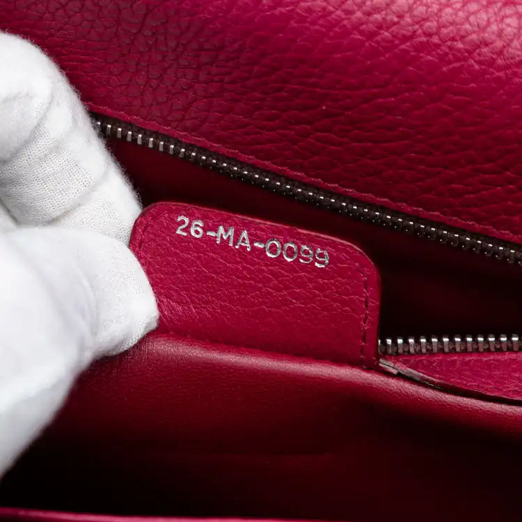 Dior Leather Mitzah Handbag