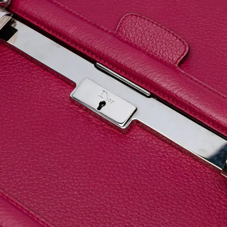 Dior Leather Mitzah Handbag