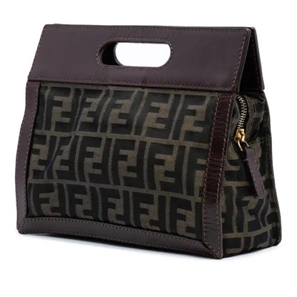 Fendi Mini Zucca Canvas Peekaboo Defender