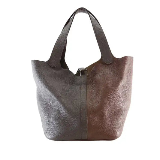 Hermès Bicolor Togo Picotin 22