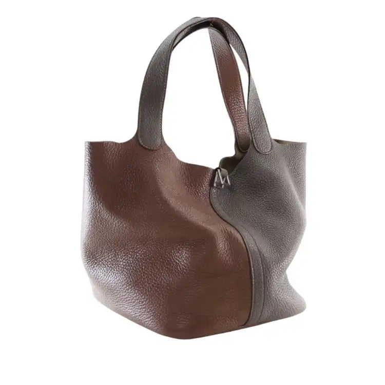 Hermès Bicolor Togo Picotin 22