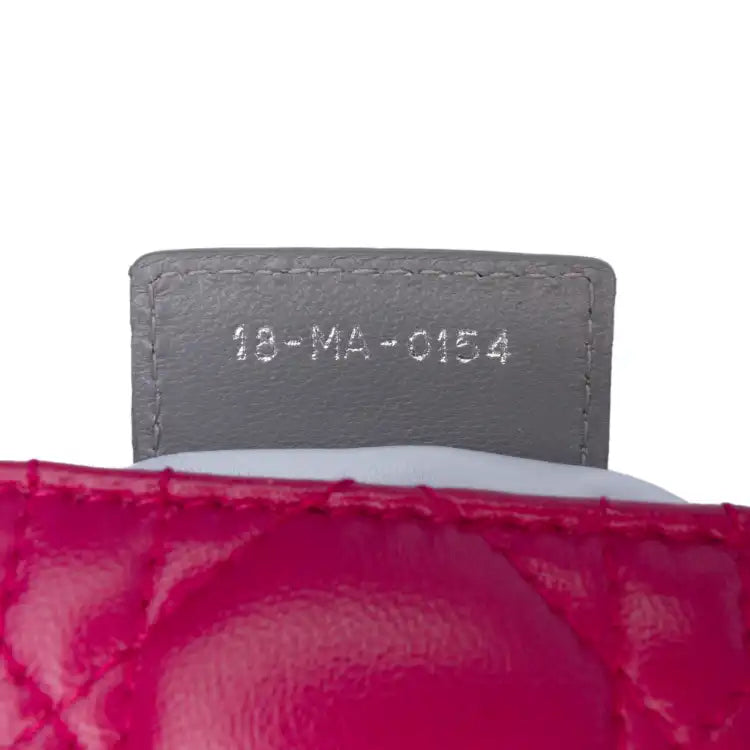 Dior Large Bicolor Lambskin Cannage Lady
