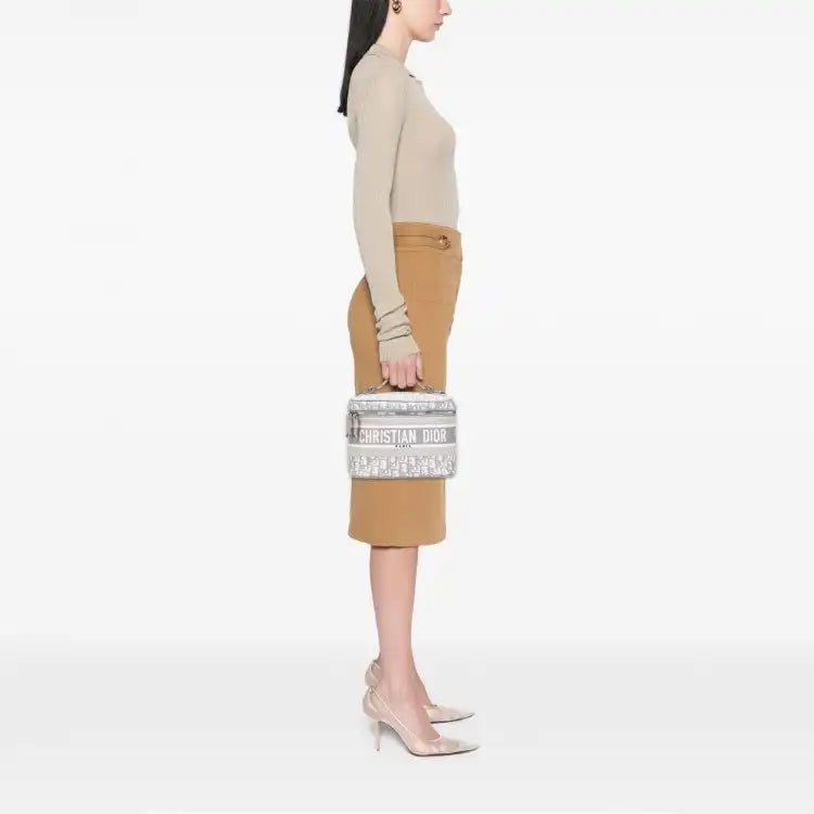 Dior Oblique Canvas Diortravel Vanity Case