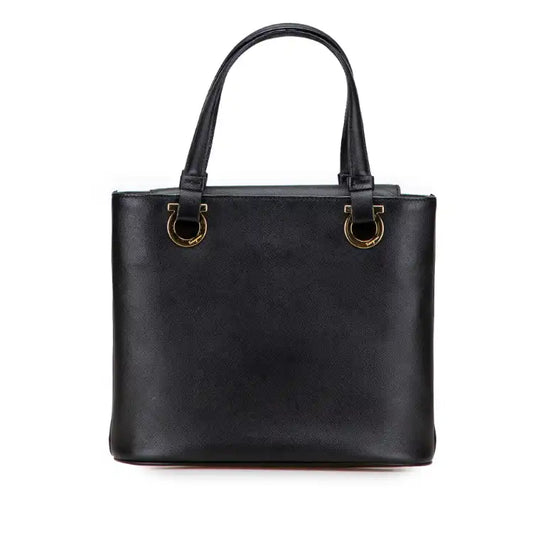 Ferragamo Leather Gancini Handbag