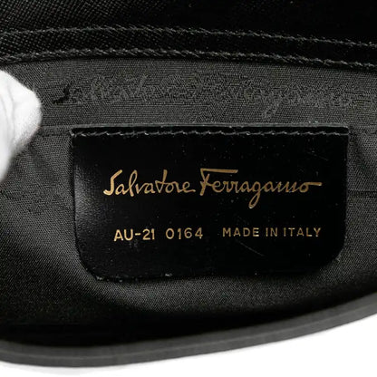 Ferragamo Leather Gancini Handbag