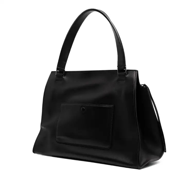 Celine Medium Bicolor Leather Edge Handbag