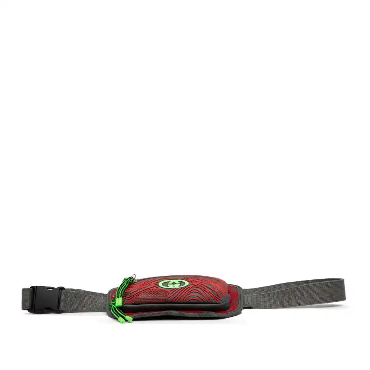 Gucci GG Nylon and Rubber Belt Bag