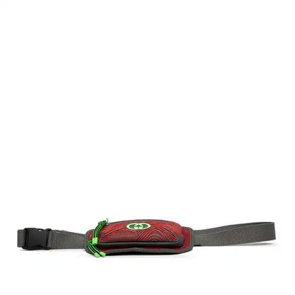 Gucci GG Nylon and Rubber Belt Bag