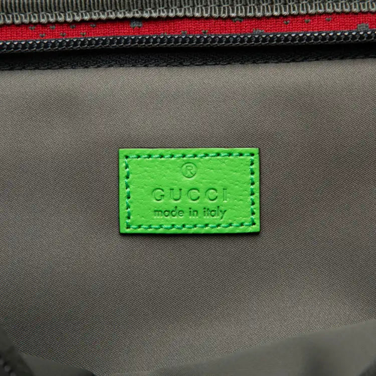 Gucci GG Nylon and Rubber Belt Bag