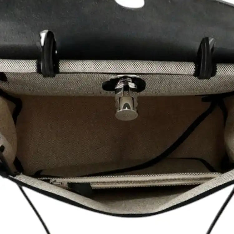 Hermès Toile and Vache Hunter Pegase Pop Herbag Zip 31