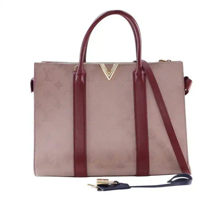 Louis Vuitton Monogram Cuir Plume Very Tote MM