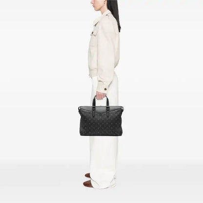 Louis Vuitton Monogram Eclipse Explorer Business Bag