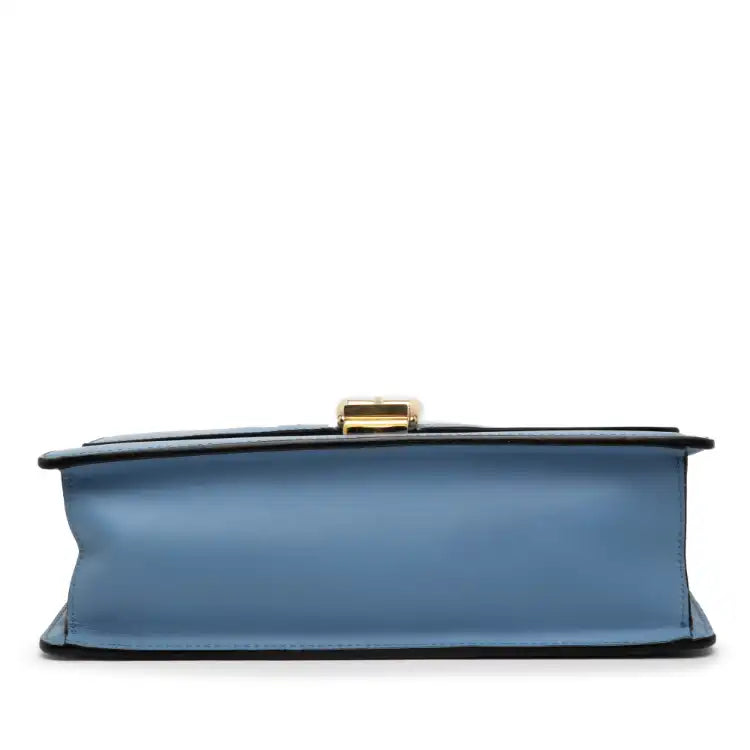Gucci Small Leather Sylvie Web Satchel
