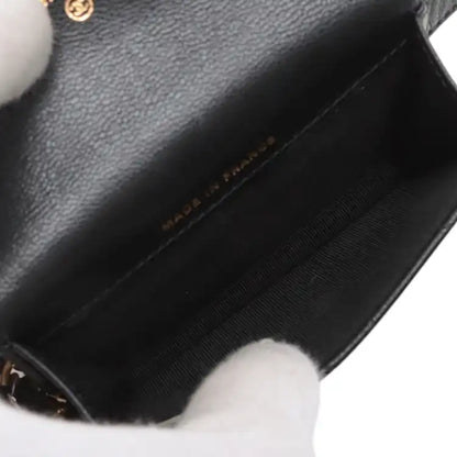 Chanel Mini Quilted Goatskin Punk Essentials Chain Flap Belt Bag