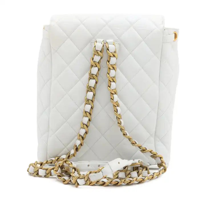 Chanel Medium Quilted Lambskin Duma Backpack