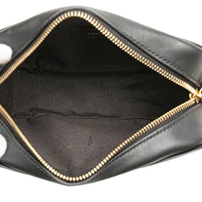 Fendi Zucca Coated Canvas Camera Crossbody