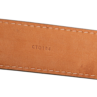 Hermès Leather Constance H Reversible Belt