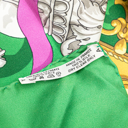 Hermès Ferronnerie Printed Silk Scarf