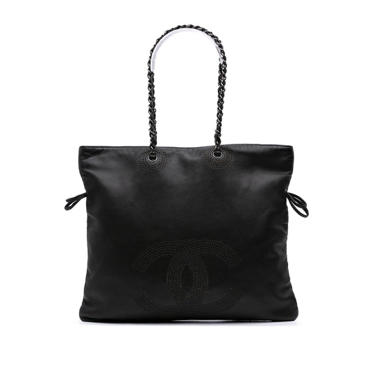 Chanel CC Lambskin Studded Bonbons Tote