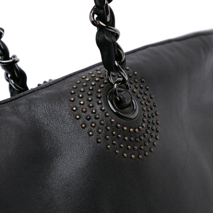 Chanel CC Lambskin Studded Bonbons Tote