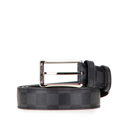 Louis Vuitton Damier Graphite Force Belt