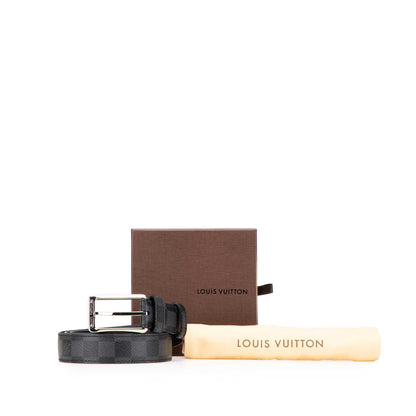 Louis Vuitton Damier Graphite Force Belt
