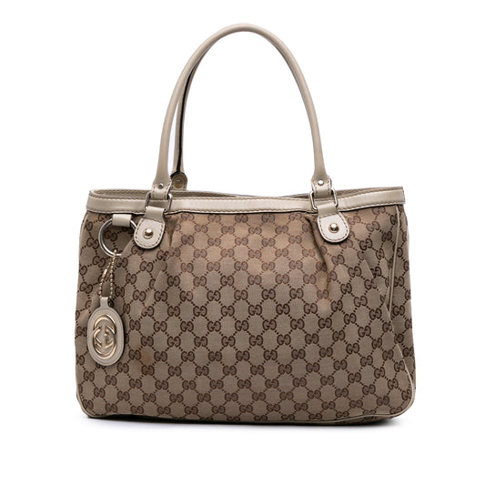 Gucci GG Canvas Sukey Tote