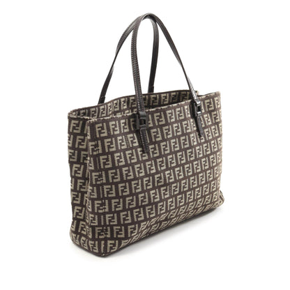 Fendi Small Zucchino Canvas Tote