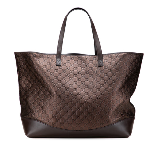 Gucci Large Metallic Guccissima Tote