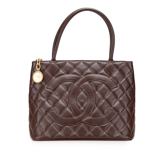 Chanel Caviar Medallion Tote