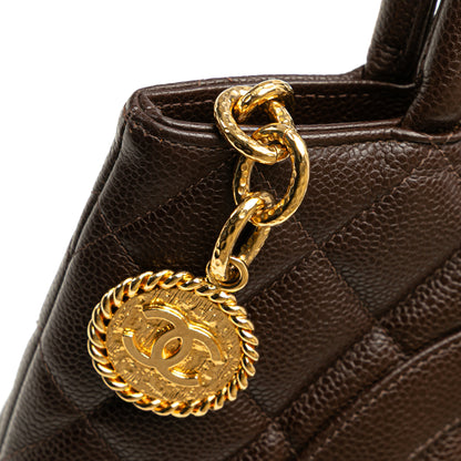 Chanel Caviar Medallion Tote