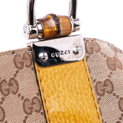Gucci Medium GG Canvas Bamboo Libeccio Tote